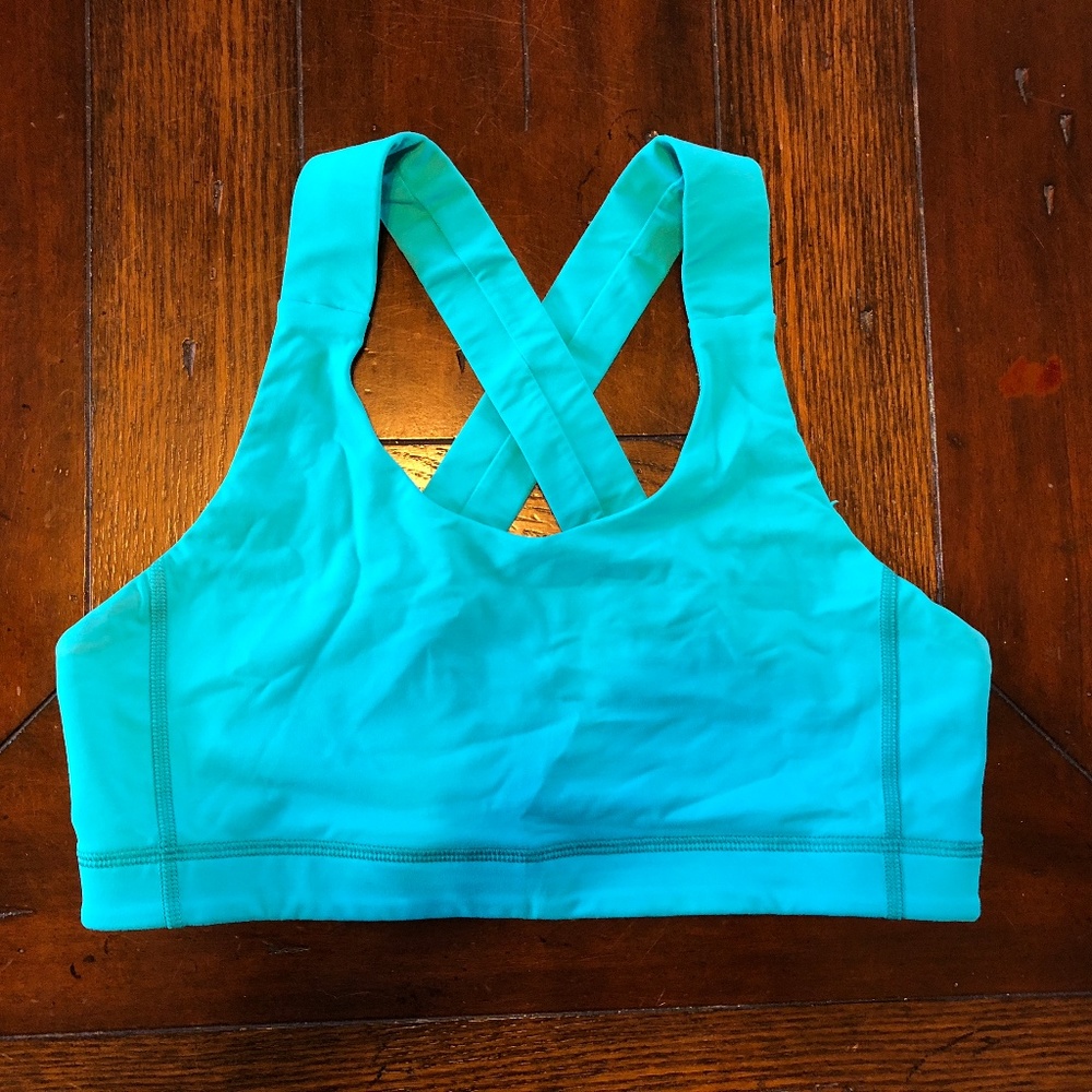 Lululemon All Sport Bra Teal